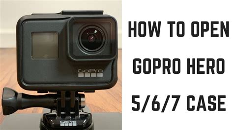 How To Open Gopro Waterproof Case I made this video as a guide for