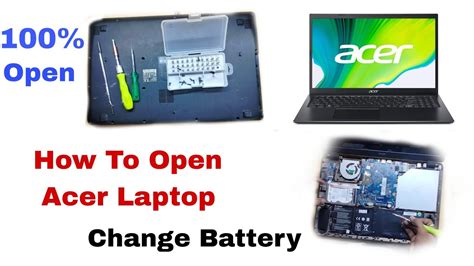 how to open acer laptop case