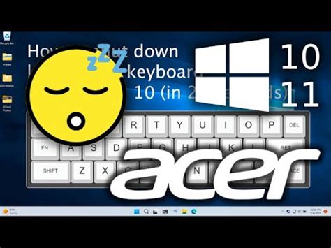 how to open acer laptop in sleep mode