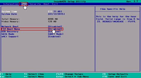 how to open boot menu in acer laptop