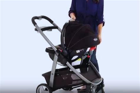 How To Install Graco Car Seat Rear Facing Click Connect Stroller