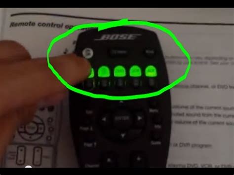 Programming the Universal Remote Control to a Bose Soundbar [2022]