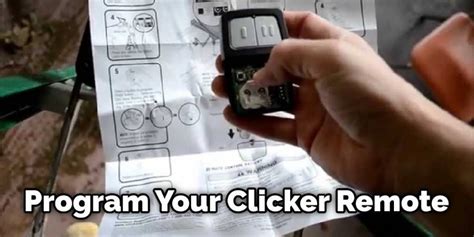 How To Program A Chamberlain Clicker Universal Garage Door Opener