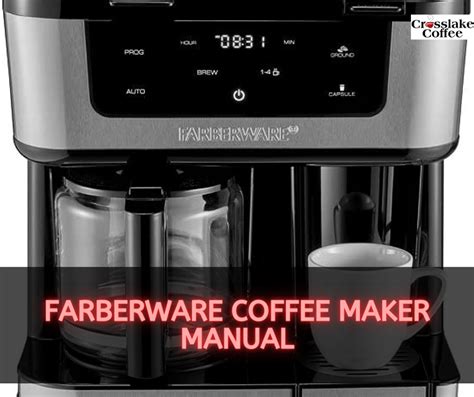 farberware coffee maker how to use Tamekia Carl