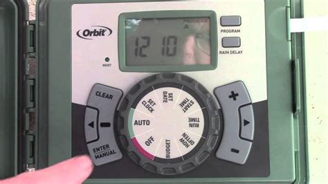 Orbit Watering Timer Manual