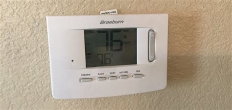 Braeburn 5400 Programmable Thermostat Installation Guide thermostat.guide