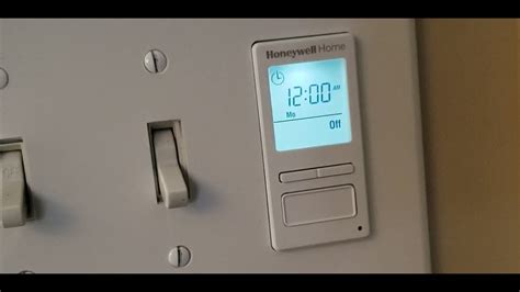 How To Set Honeywell Light Switch Timer