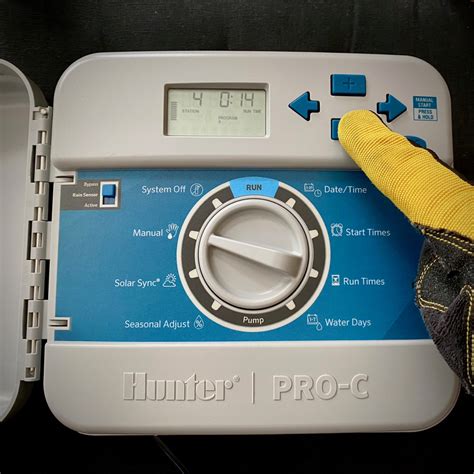 How To Program A Hunter SRC Plus Sprinkler Timer YouTube