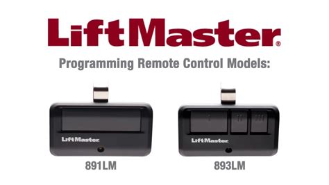 How To Program LiftMaster Garage Door Opener Remote