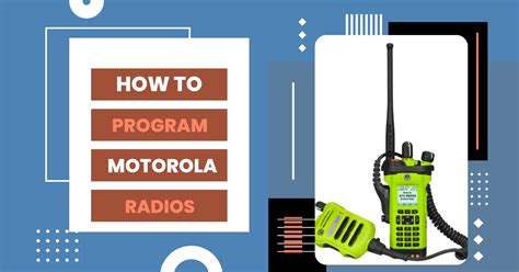 How to program Motorola DLR radios Tech Wholesale