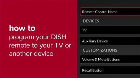 How To Program Dish Remote To Samsung Tv change comin