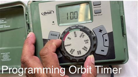 Program and Install Your Orbit Water Timer YouTube