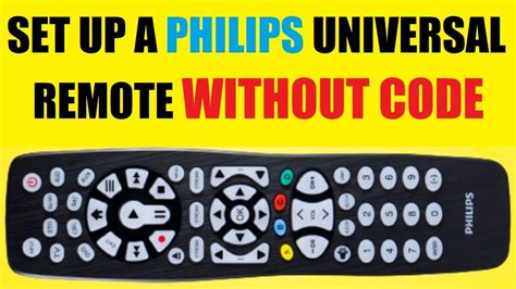How to Program Philips Universal Remote Control Simple Guide