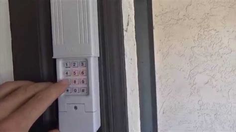 Program Clicker Keypad Garage Door