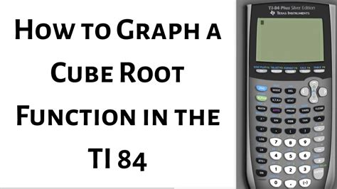 Finding Roots and Vertex with your TI84 YouTube