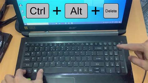 how to reboot acer laptop windows 10 with keyboard