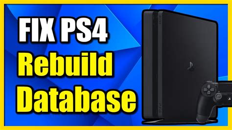Speed up your PS4 Console How to Rebuild Database or Defragment? YouTube