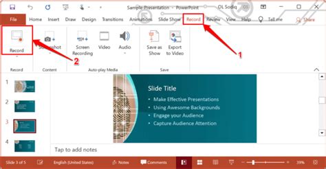How to record your screen and embed in PowerPoint Microsoft YouTube