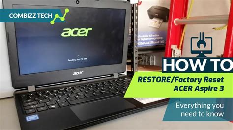 how to reinstall windows 10 on acer aspire 3