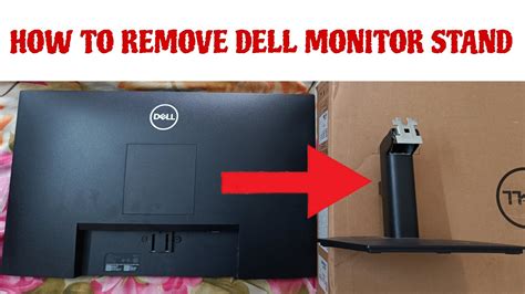How To Remove Dell Monitor Stand A Detailed StepbyStep Guide