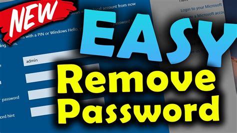 how to remove password from acer laptop windows 10