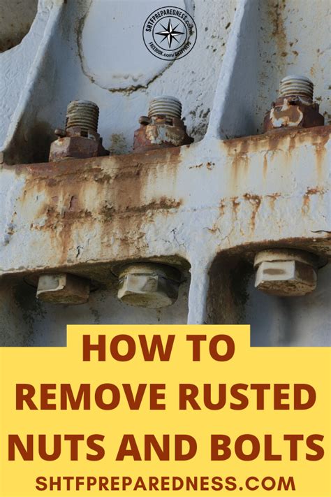 How To Remove Rust Nuts And Bolts HOWTOEROMV