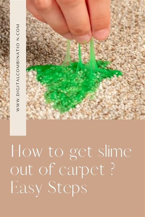 How to Remove Slime From Carpet 3 Safe and Effective Ways Homeaglow