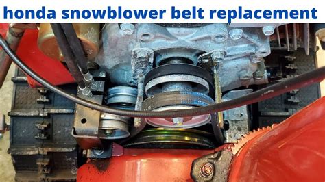How To Change Belt On Snowblower