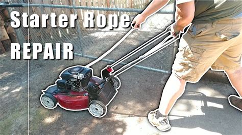 Best how to replace pull cord on lawn mower briggs and stratton