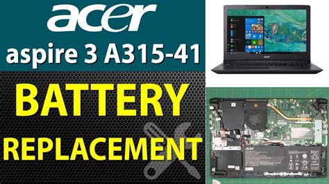 how to replace acer aspire battery