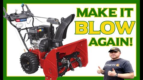 How to Replace the Auger Drive Belt on a Toro Power Max Snow Blower
