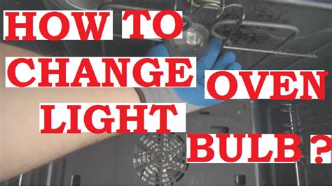How To Change Oven Light In Whirlpool Range