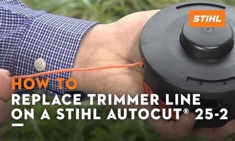 Stihl Line Trimmer How to Quickly Exchange the Head in 20 seconds