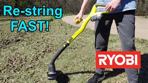Replacing a Weed Eater String (String Trimmer Line) The Home Depot