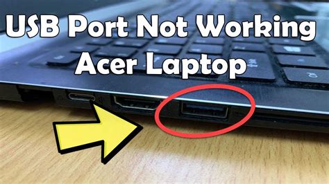 how to replace usb port on acer laptop