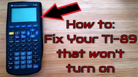 TI89 Normal Calculations YouTube