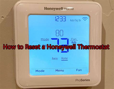 How to Reset Old Honeywell Thermostat Quick & Easy Steps. My Heart