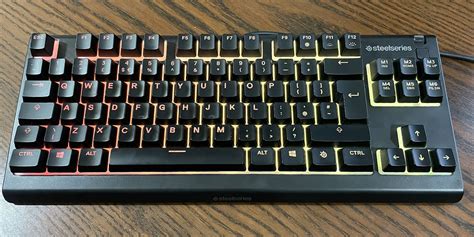 Steelseries Apex 3 TKL Gaming Keyboard Review YouTube