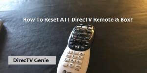 How to fix DirecTV remote not working Techprojournal
