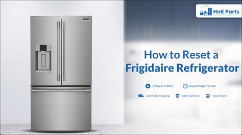 How To Reset Frigidaire Gallery Refrigerator Ice Maker at Dorothy