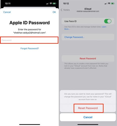 How to reset Notes password on iPhone, iPad, and Mac iGeeksBlog