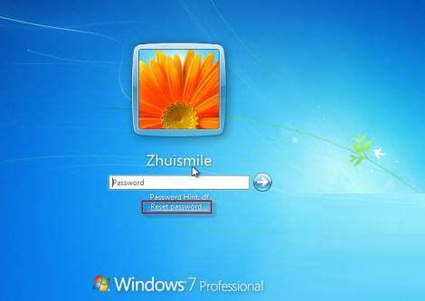 how to reset password on acer laptop windows 7