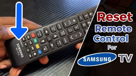 How To Reset Remote Control Samsung Tv at Hortense Findley blog