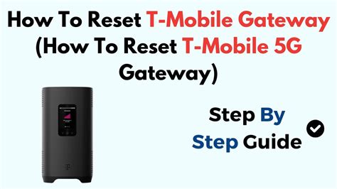 TMobile 5G Gateway (G4AR & G4SE) TMobile 5G Home