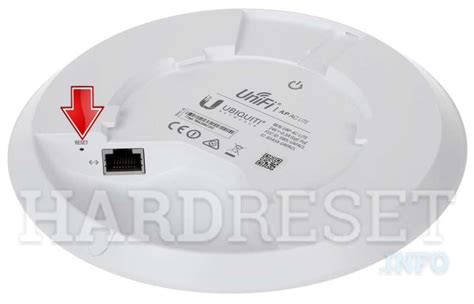 Factory Reset Ubiquiti Unifi Access Point edledge