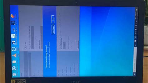 how to rotate screen on acer