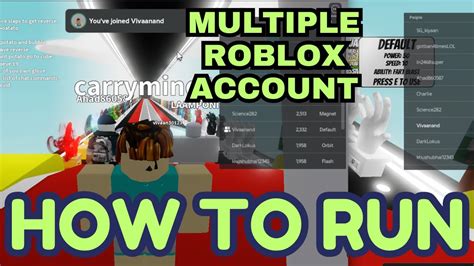 How To Run MULTIPLE Roblox Accounts At The Same Time (WORKING 2025) YouTube