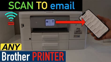 How to configure Scan to Email Server on a Brother device YouTube