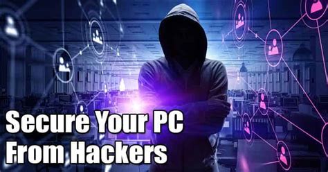 how to secure laptop from hackers