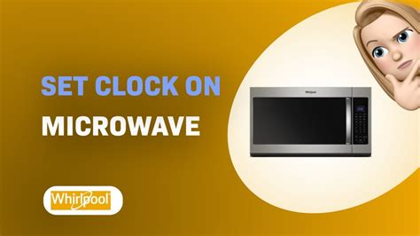 Whirlpool Stovetop/Oven How to Set Clock YouTube